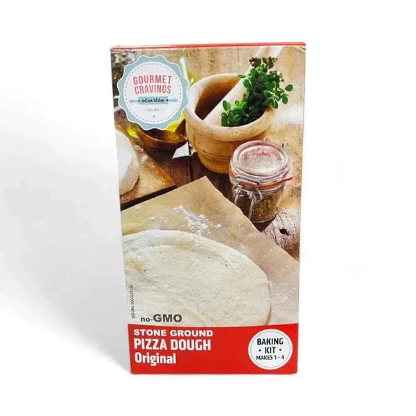 Gourmet Cravings Pizza Dough original 370g stone-ground wheat ready for baking