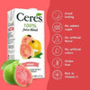 CERES Guava Delight juice carton, 100% juice blend with no added sugar, gluten-free, rich in vitamin C.