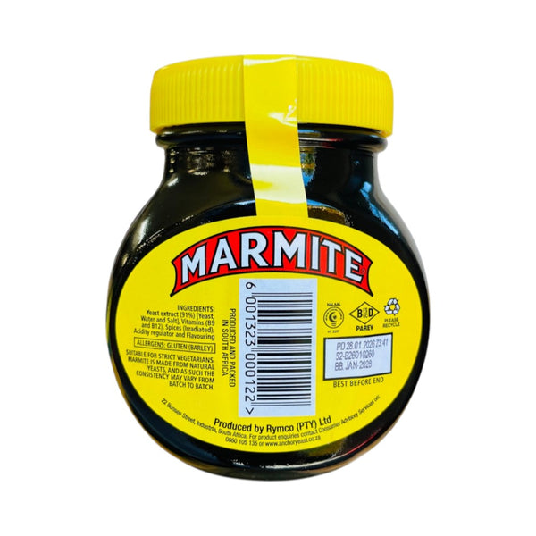 Marmite Yeast Extract 250g South African spread serving image