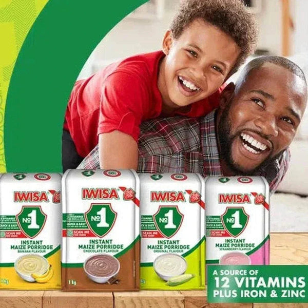 IWISA Instant Maize Porridge Vanilla Flavour 1kg - South African Shop Breakfast Option