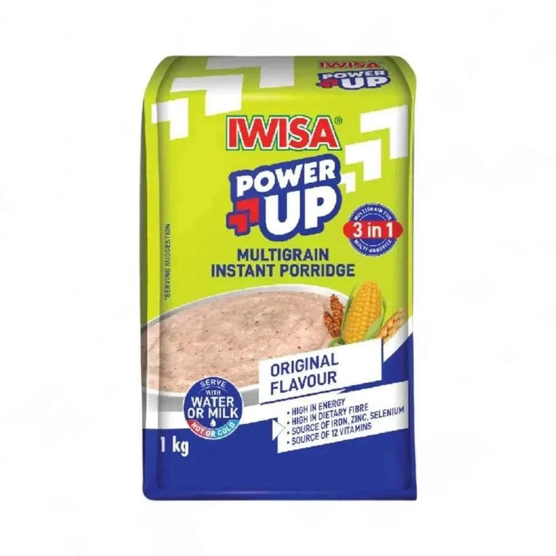 IWISA Multigrain Instant Porridge 1kg Original Flavour Package
