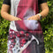 Inge's Art Apron - Pomegranate on Wood - Something From Home - South African Shop