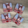 Coasters - Donkeys (Set of 4) - Something From Home - South African Shop