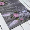 Inge's Art Table Runner - Bunny with Roses from South African Shop in New Zealand – Something From Home.