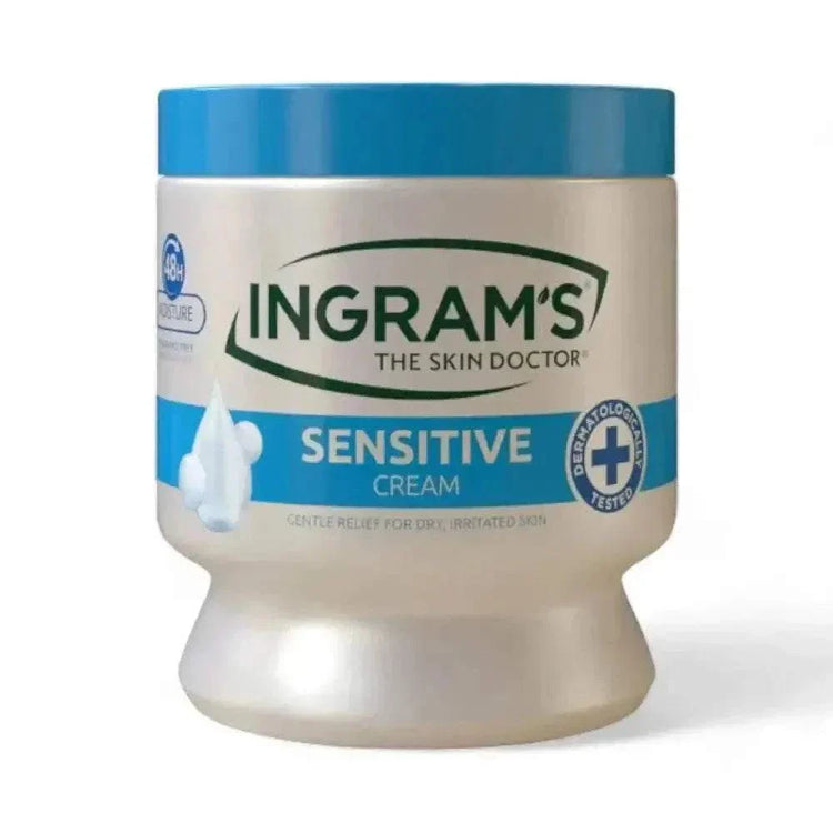 Ingrams Camphor Cream Sensitive 450ml non-greasy moisturizing body cream for sensitive skin