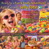 Beacon Jelly Tots Original 100gr pack of colorful, fruit juice-filled, gelatine-free chewy sweets