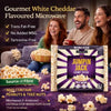 Jumpin Jack Gourmet Popcorn White Cheddar Flavored Microwave Popcorn pack of 3 x 85g bags