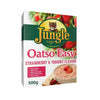 Jungle Oatso Easy Strawberry 500g package with oats and strawberries for a nutritious breakfast