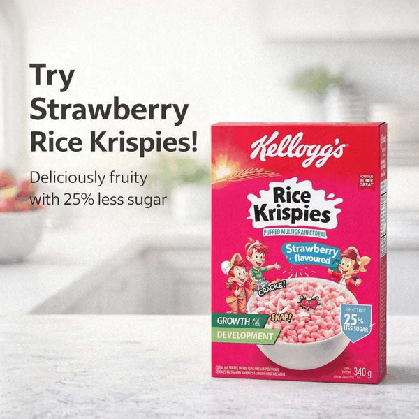 Kellogs Strawberry Rice Krispies - 340g Facebook Ad