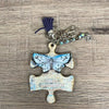 Key Tags - Blue Butterfly - Something From Home - South African Shop