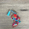 Key Tags - Multicolour Swirls - Something From Home - South African Shop