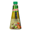 Knorr Vinaigrette Greek Salad Dressing bottle with herbs and visible olive oil blend