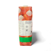 Rhodes 100% Fruit Juice Litchi 1 litre carton with lychee fruit design