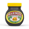 Marmite Yeast Extract 250g jar with yellow lid and label promoting B vitamins.