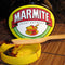 Marmite Yeast Extract jar with 125g spread, rich in B vitamins and 100% vegetarian-friendly.