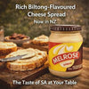 Melrose Processed Cheese Spread Biltong Flavour 400g smooth and savory