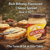 Melrose Processed Cheese Spread Biltong Flavour 400g smooth and savory