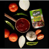 Miami Boerie Relish sweet tomato with chili 450g jar with fresh tomatoes and spicy flavor