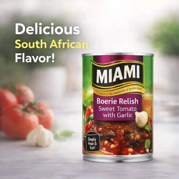 Miami Boerie Relish - Sweet Tomato WITH Garlic - 450g Facebook Ad