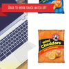 Bakers Mini Cheddars Bacon Multipack 33g (Pack of 6) - Cheesy Smoky Snack