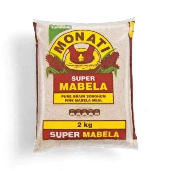 Monati Super Mabela Pure Grain Sorghum 2kg package for nutritious breakfast