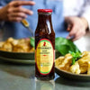 Mrs Balls Chutney Hot 470g jar with intense flavor for sandwiches and curries.