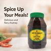 Mrs Balls Hot Chutney for curries and braai meals