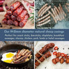 Examples of snack sticks and thin sausages suited to 19-21mm sheep casings