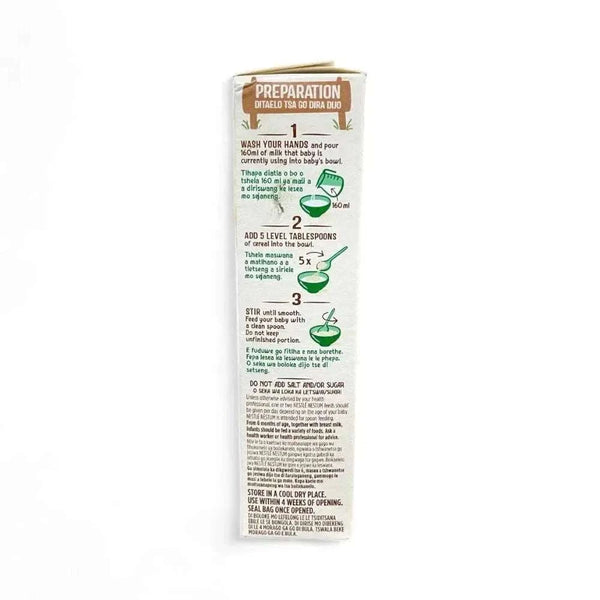 Nestlé Nestum Baby Cereal maize 200g packaging for infants 6-12 months