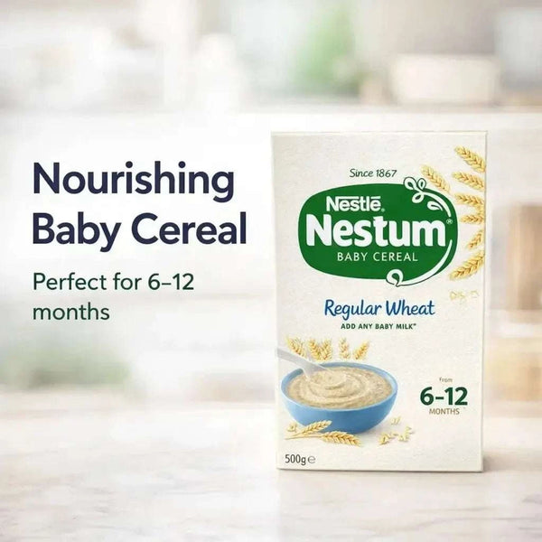 Nestlé Nestum Regular Wheat Baby Cereal 500g promotional image