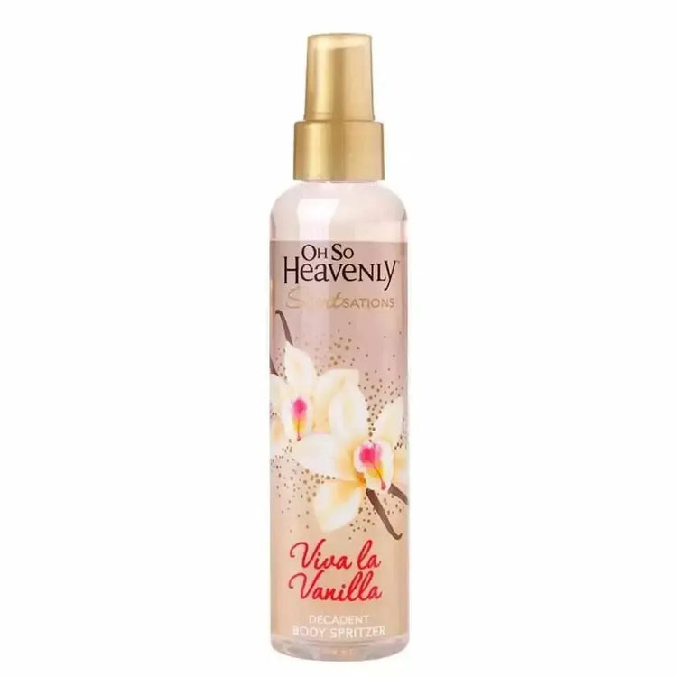 Oh So Heavenly Scentsations Viva la Vanilla Body Spritzer 100ml with warm vanilla and jasmine fragrance