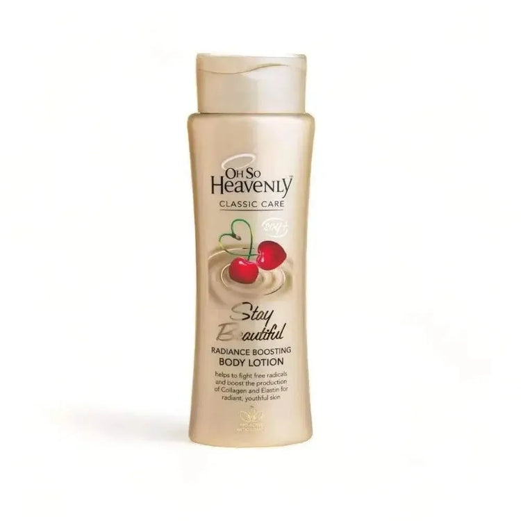 Oh So Heavenly Classic Care Body Lotion 375ml bottle with skincare benefits and fragrance blend