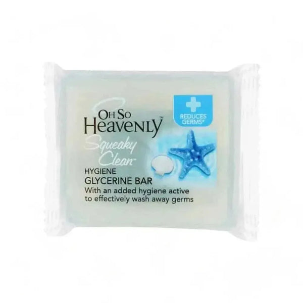 Oh So Heavenly Glycerine Soap Bar Squeaky Clean 150g hygiene glycerine bar cruelty-free made in South Africa