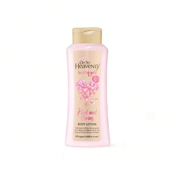Oh So Heavenly Heart of Gold Body Lotion - Kind & Caring, 720ml bottle.