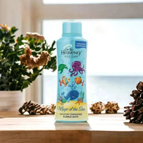 Oh So Heavenly Kids’ Care Magic of the Sea colour changing bubble bath 750ml bottle