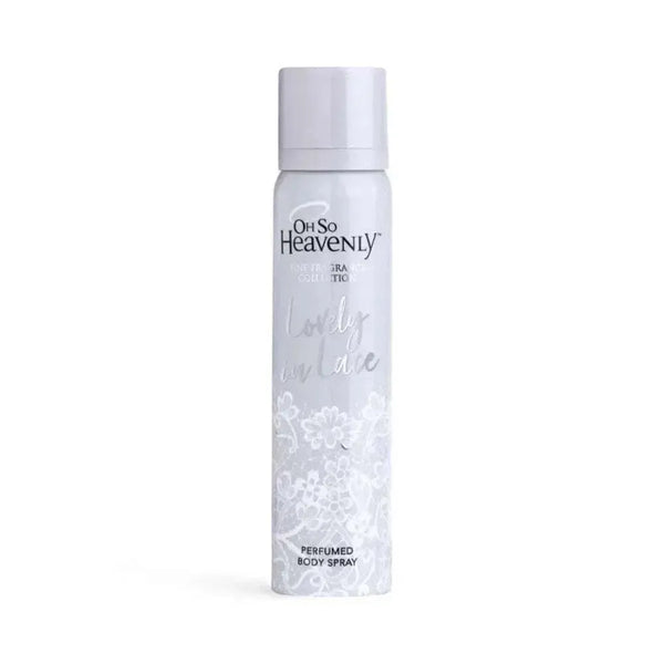 Oh So Heavenly Perfumed Body Spray Lovely In Lace 90ml floral fragrance with jasmine apple blossom rose notes