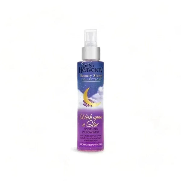 Oh So Heavenly Beauty Sleep Collection Wish Upon a Star Pillow Mist 150ml with lavender oil for restful sleep