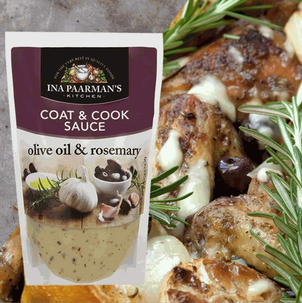 Ina Paarman Olive Oil & Rosemary - Coat & Cook Sauce - 200ml