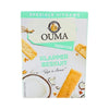 Afrikaans front of Ouma Special Edition sliced Coconut Rusks 450g pack