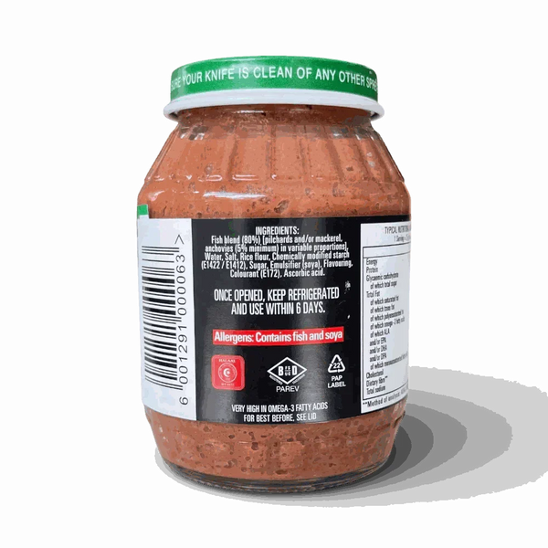 Peck's Anchovette Fish Paste 225g jars in a pack of six