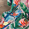 Scarf - Pink with Strelitzias and Green Leaves - Something From Home - South African Shop