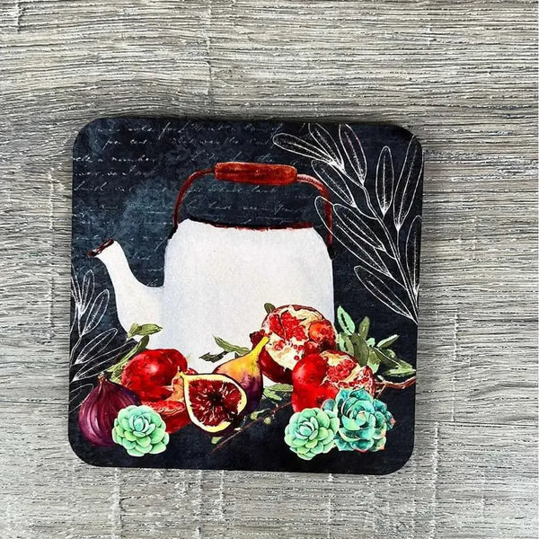 Coasters - Pomegranate & Fig (Set of 4) - Something From Home - South African Shop