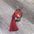 Keyring - Red Heart with "Hope" - Something From Home - South African Shop