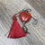 Keyring - Red - Heart with Tree of life - Something From Home - South African Shop