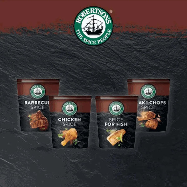 Robertsons Refill Chicken Spice 1kg - Authentic South African flavor for chicken dishes.