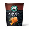 Robertsons Refill Chicken Spice 1kg packaging with spice blend for chicken dishes, featuring paprika and black pepper.