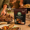 Robertsons Steak & Chops Spice 1kg served with grilled steak and chops