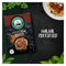 Robertsons Refill Spice for Mince 79g package with halaal certification next to a plated mince dish.