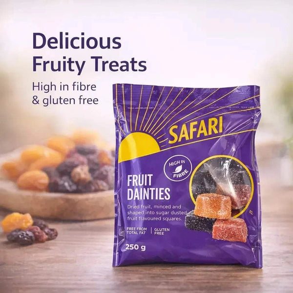 Safari Fruit Dainties Squares 250g Facebook Ad