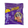Safari Fruit Dainties 250g pack of gluten-free dried fruit sugar-coated squares with mixed flavors